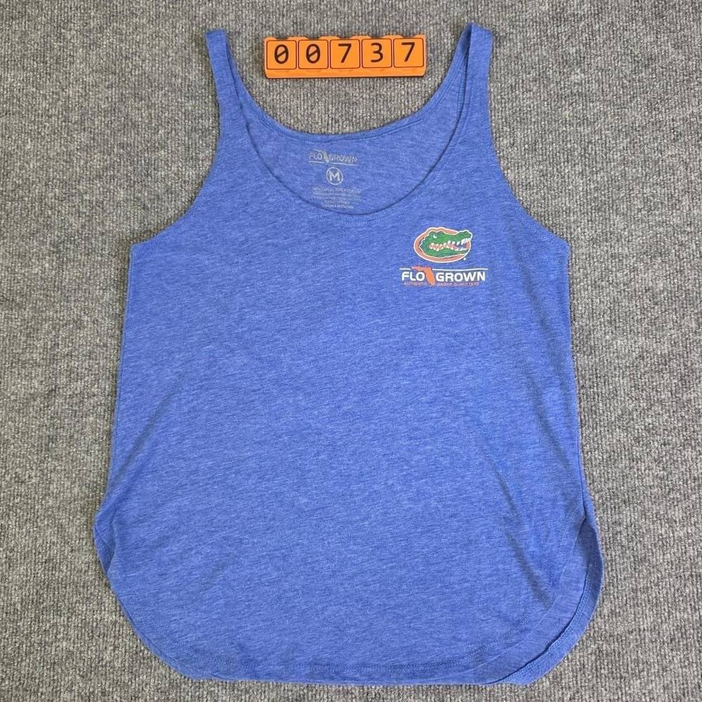 Flo Grown Florida Gators blue tank top Size M